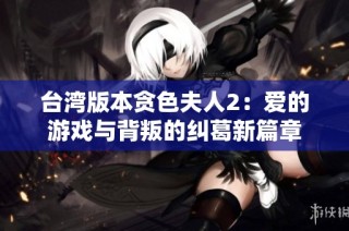 台湾版本贪色夫人2：爱的游戏与背叛的纠葛新篇章