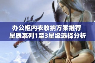 办公柜内衣收纳方案推荐 星辰系列1至3星级选择分析