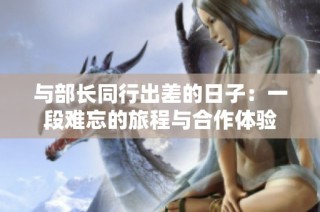 与部长同行出差的日子：一段难忘的旅程与合作体验