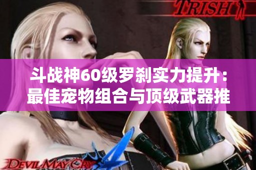 斗战神60级罗刹实力提升：最佳宠物组合与顶级武器推荐