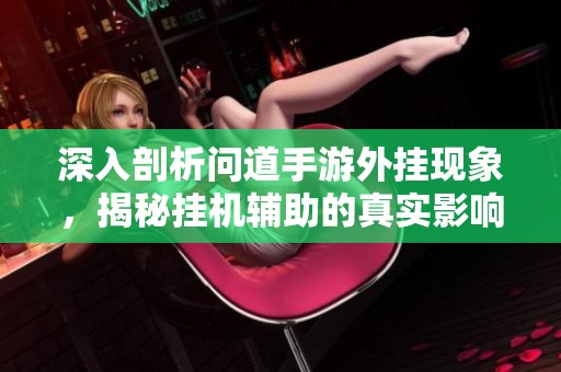 深入剖析问道手游外挂现象，揭秘挂机辅助的真实影响与后果